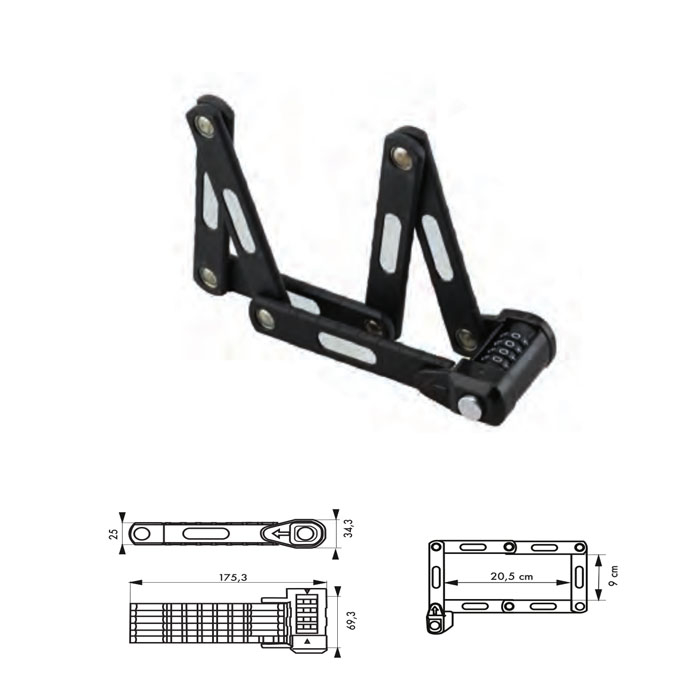 Folding Lock 