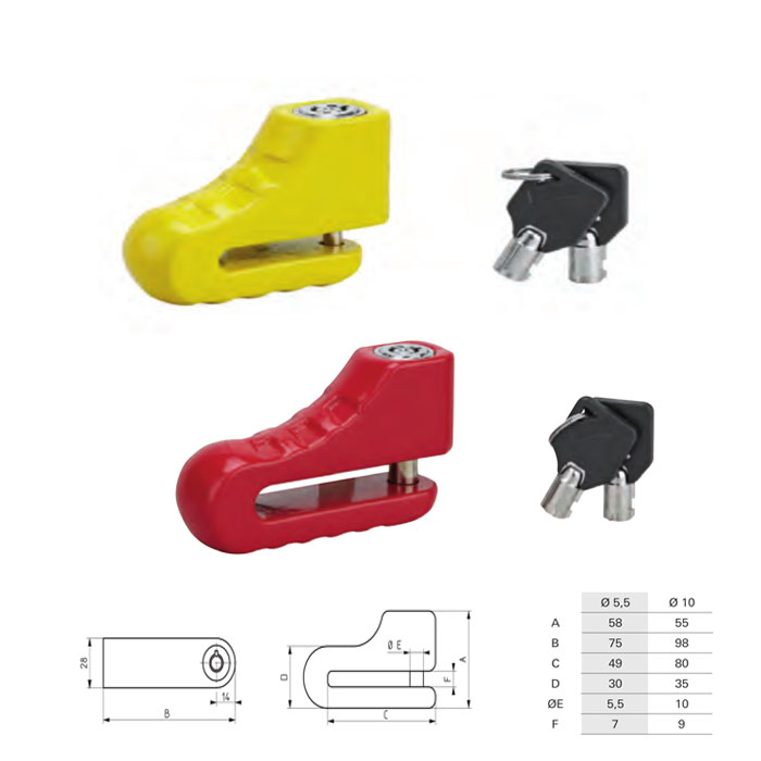 Disc Brake Lock 
