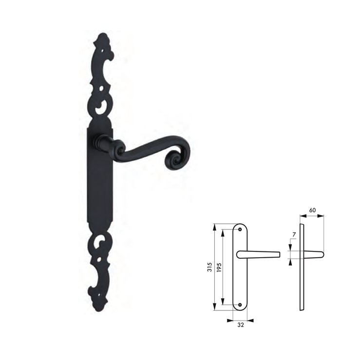 Handle and Plate BS-ST-107