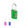 Aluminium Oval Shape Combination Padlock- 3 Wheels