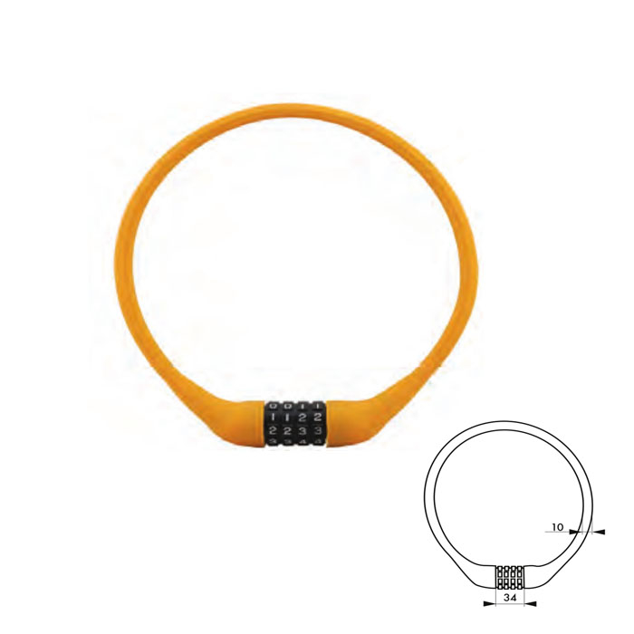 Silicone Combination Lock 84634