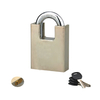 Nickel Plated Square Iron Padlock