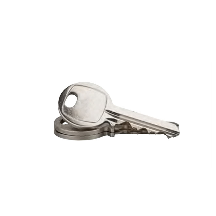 Economic Brass Cylinder with Steel S Groove Key for Mortise Lock