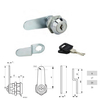 Furniture Lock-Cam Lock / with 2 Cam
