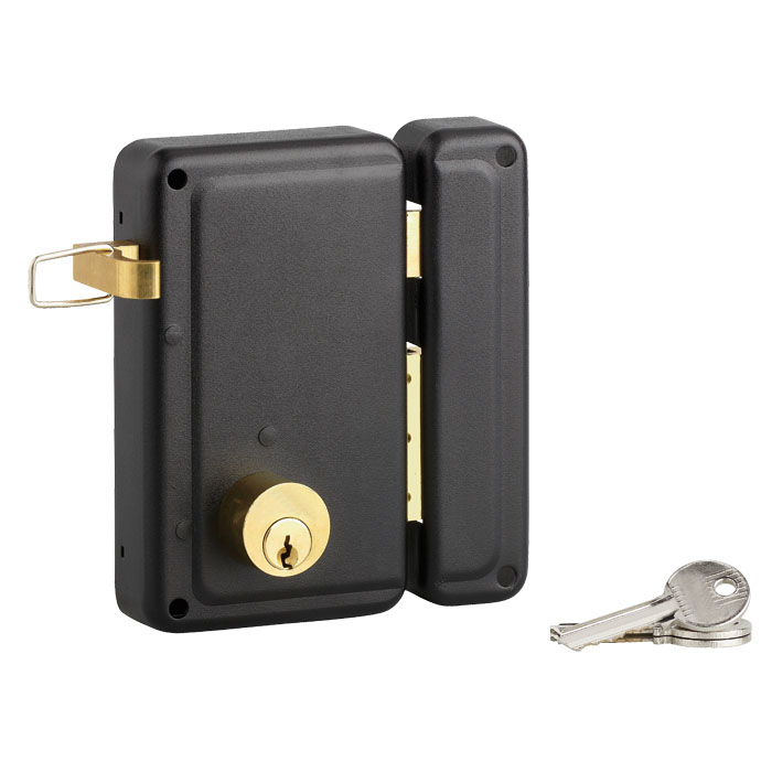 RIM lock #BS105D, Vertical Type with Puller