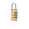 Brass Square Shape Combination Padlock