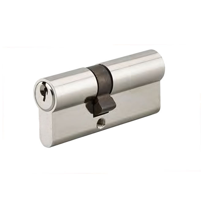 Euro Profile Solid Brass Cylinder with H Groove Keys for Mortise Lock