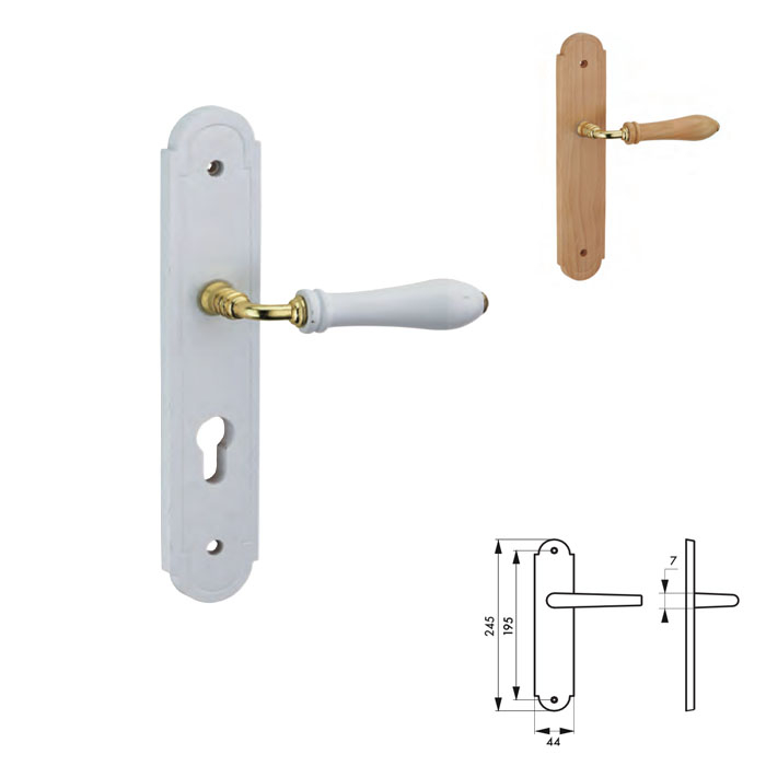 Handle and Plate BS-JA-202/117/01