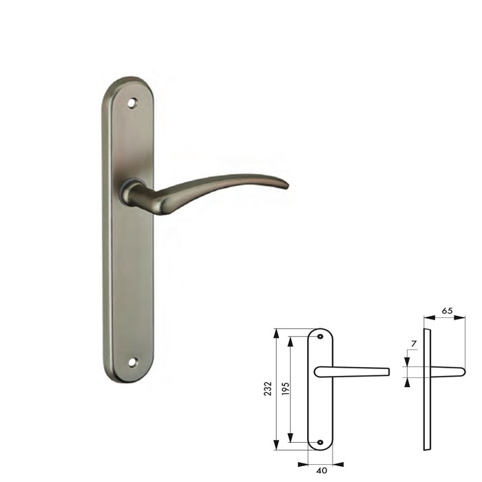 Handle and Plate BS-YL-249
