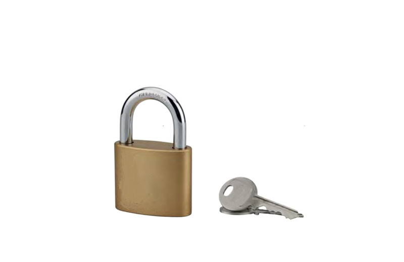 Colourful Oval Iron Padlock