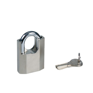 Octangular Rhombic Type Shackle Protected Iron Padlock
