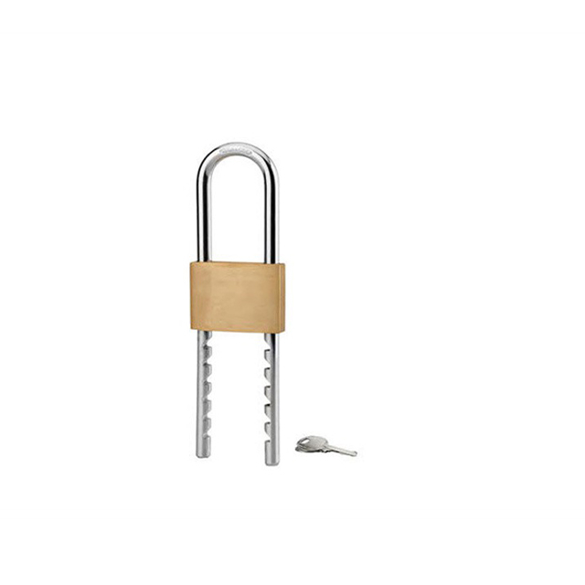 Brass Padlock With Adjustable Shackle