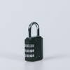 Black Zamak Combination Padlock