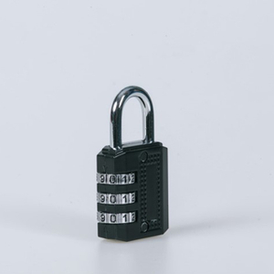 Black Zamak Combination Padlock
