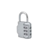 Silver Zamak Combination Padlock