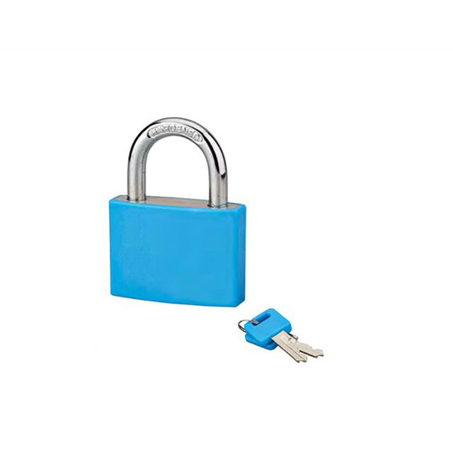 Aluminium Padlock With Plastic Cover