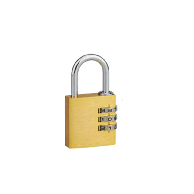 Arc Shape Aluminium Combination Padlock