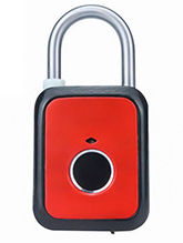 Farewell to keys, fingerprint padlock opened easily at the touch 