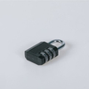 Black Zamak Combination Padlock