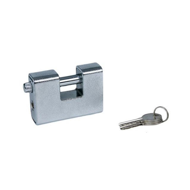 CR Plated Full Armoured Steel Cover Padlock