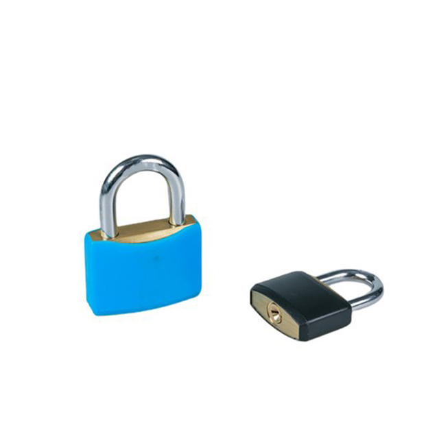 Brass Padlock With Plastic Cover