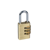Square Shape Brass Combination Padlock