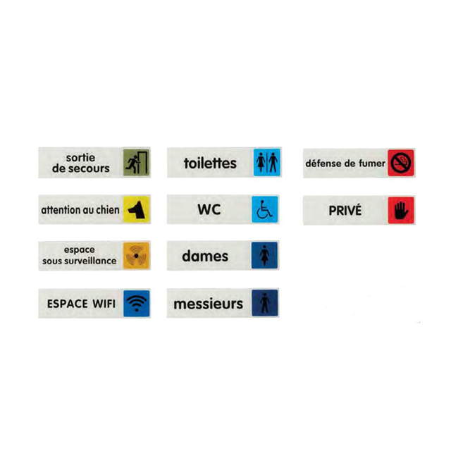 Acrylic Signs With Glue