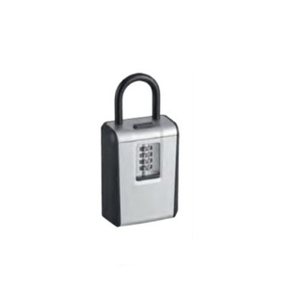 Silver Small Key Safe With Shackle