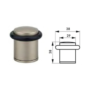 Zamak Door Stopper With Rubber Ring