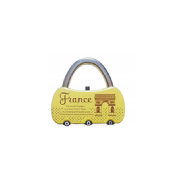 Bus Type Cartoon Combination Padlock