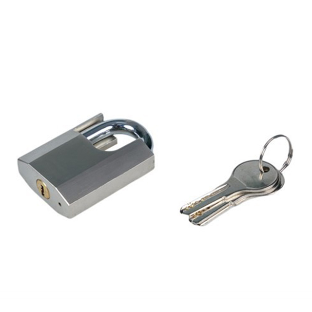Octangular Rhombic Type Shackle Protected Iron Padlock
