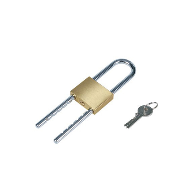 Brass Padlock With Adjustable Shackle